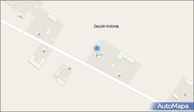 Zezulin Niższy, Zezulin Niższy, 37, mapa Zezulin Niższy