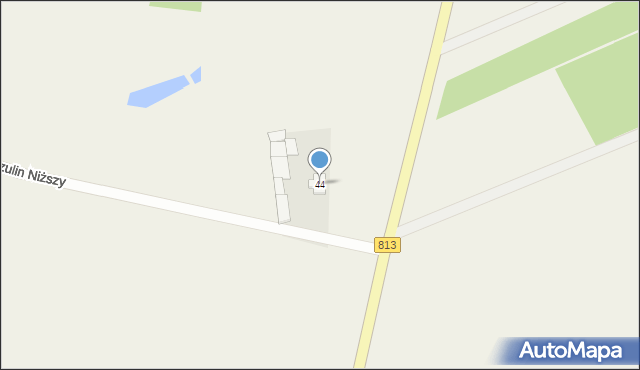 Zezulin Pierwszy, Zezulin Pierwszy, 44, mapa Zezulin Pierwszy