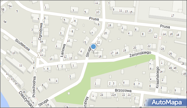 Zgorzelec, Żeromskiego Stefana, 15, mapa Zgorzelec