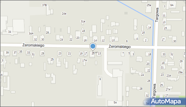 Zwoleń, Żeromskiego Stefana, 15, mapa Zwoleń