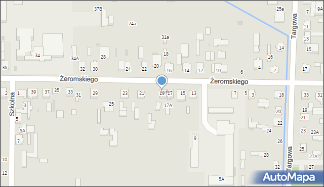 Zwoleń, Żeromskiego Stefana, 19, mapa Zwoleń