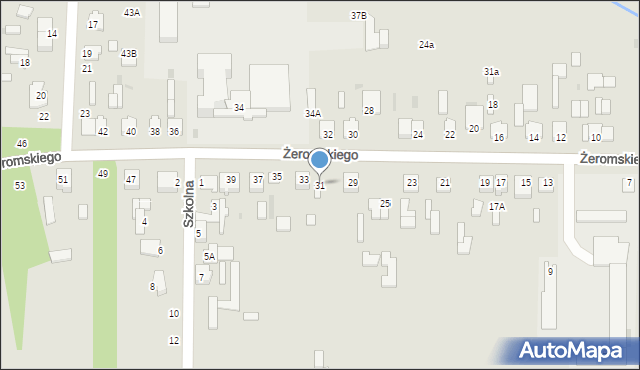 Zwoleń, Żeromskiego Stefana, 31, mapa Zwoleń