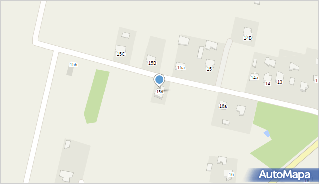 Podborze, Zgórsko, 15d, mapa Podborze