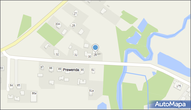 Podborze, Zgórsko, 29, mapa Podborze