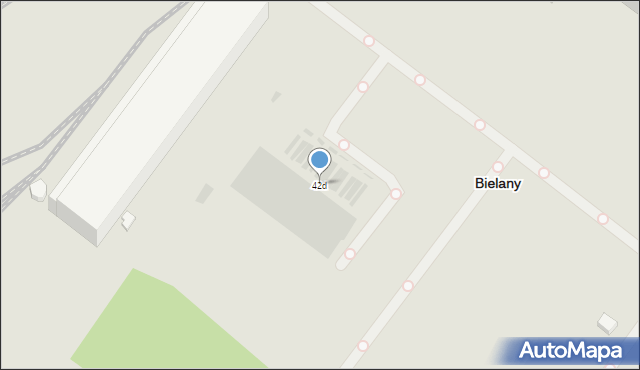 Warszawa, Zgrupowania AK Kampinos, 42d, mapa Warszawy