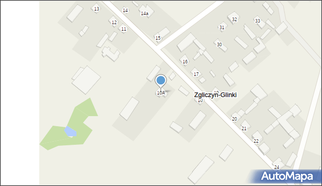 Zgliczyn-Glinki, Zgliczyn-Glinki, 10A, mapa Zgliczyn-Glinki