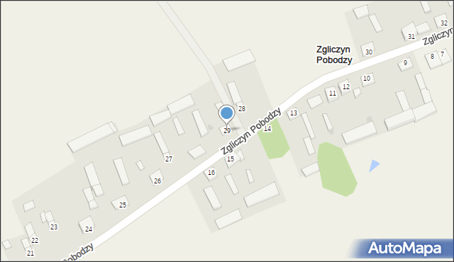 Zgliczyn Pobodzy, Zgliczyn Pobodzy, 29, mapa Zgliczyn Pobodzy