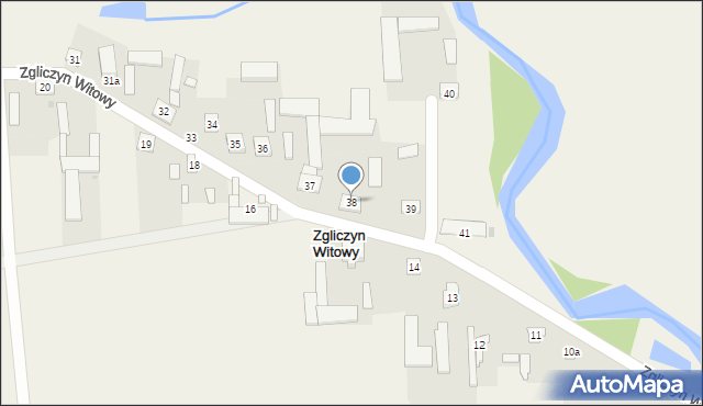 Zgliczyn Witowy, Zgliczyn Witowy, 38, mapa Zgliczyn Witowy