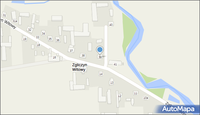 Zgliczyn Witowy, Zgliczyn Witowy, 39, mapa Zgliczyn Witowy
