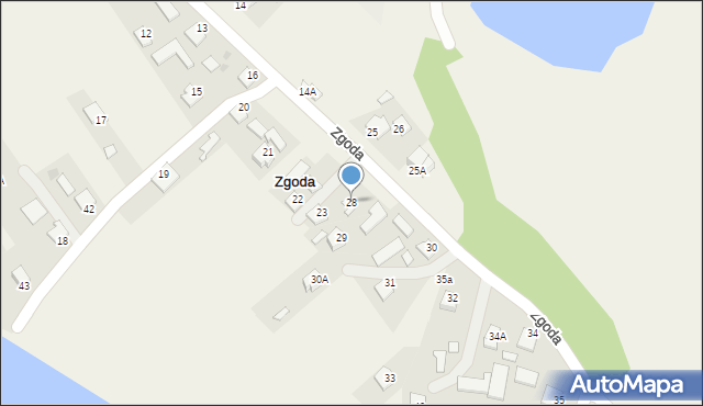 Zgoda, Zgoda, 28, mapa Zgoda