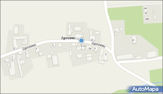 Zgorzelec, Zgorzelec, 7, mapa Zgorzelec