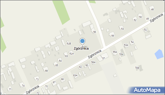 Zgórznica, Zgórznica, 59, mapa Zgórznica