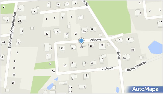 Bojano, Ziołowa, 16, mapa Bojano