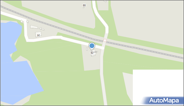 Gliwice, Ziemięcicka, 92, mapa Gliwic