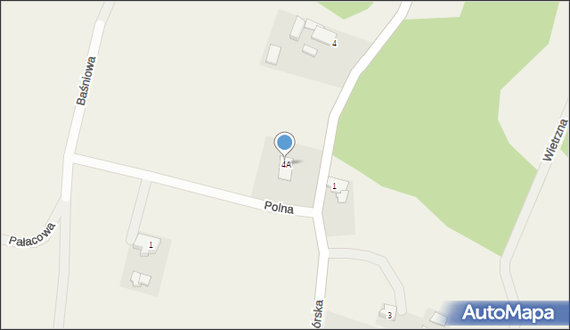 Kotowice, Zielonogórska, 4A, mapa Kotowice