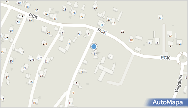 Mysłowice, Ziołowa, 3, mapa Mysłowice