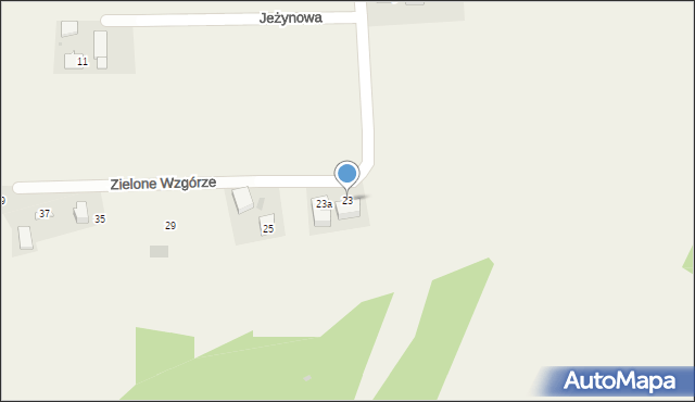 Narama, Zielone Wzgórze, 23, mapa Narama