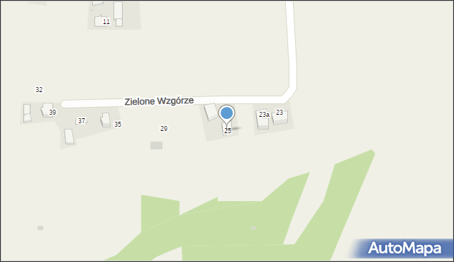 Narama, Zielone Wzgórze, 25, mapa Narama