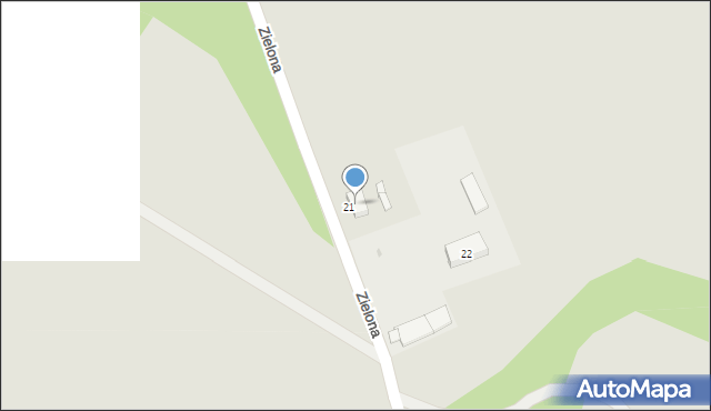 Nowogrodziec, Zielona, 22, mapa Nowogrodziec