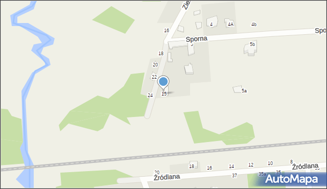 Nowy Prażmów, Zielony Dunajec, 15, mapa Nowy Prażmów