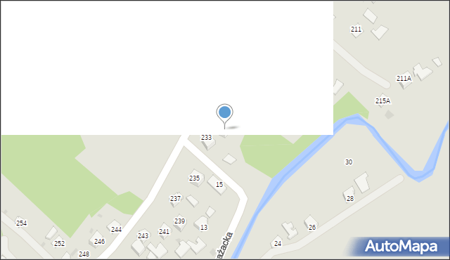 Ropczyce, Zielona, 231, mapa Ropczyce