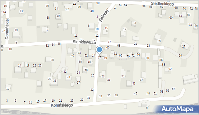 Rudawa, Zielonki Stanisława, płk., 17, mapa Rudawa