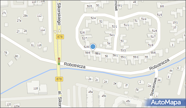 Rzeszów, Zimowit, 56/5, mapa Rzeszów