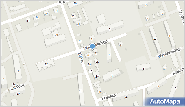 Skarżysko-Kamienna, Zielna, 24a, mapa Skarżysko-Kamienna