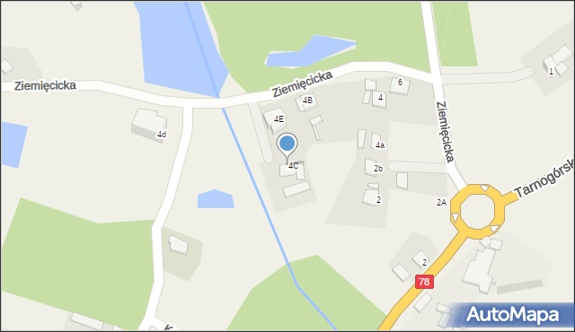 Szałsza, Ziemięcicka, 4d, mapa Szałsza