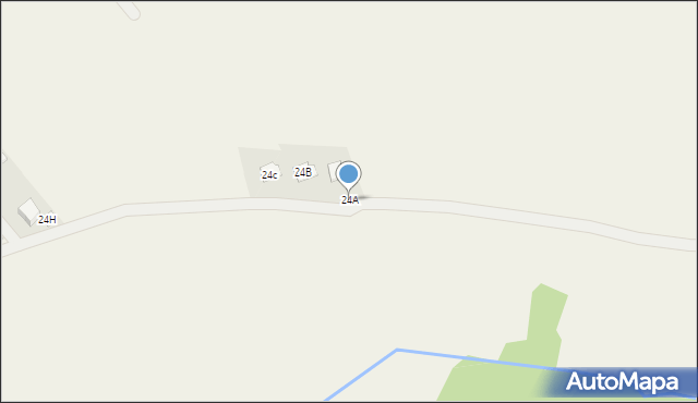 Tarnowiec, Zimna Woda, 24A, mapa Tarnowiec