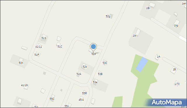 Zielonka, Zielonka, 52d, mapa Zielonka