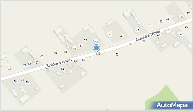 Zielonka Nowa, Zielonka Nowa, 56, mapa Zielonka Nowa