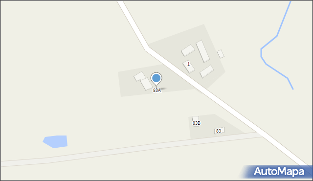 Zielonka Pasłęcka, Zielonka Pasłęcka, 83A, mapa Zielonka Pasłęcka