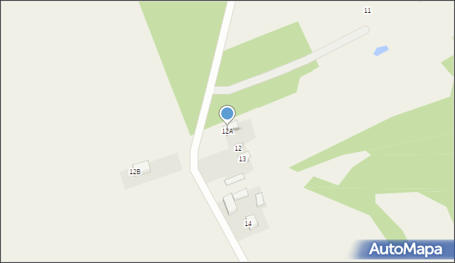 Ziemiary, Ziemiary, 12A, mapa Ziemiary