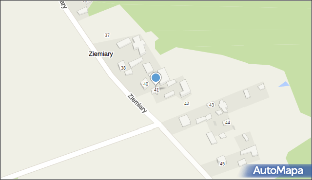 Ziemiary, Ziemiary, 41, mapa Ziemiary