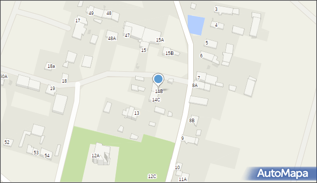 Ziemiełowice, Ziemiełowice, 14B, mapa Ziemiełowice