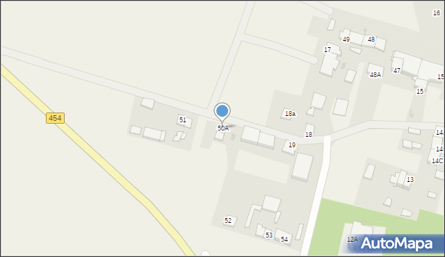 Ziemiełowice, Ziemiełowice, 50A, mapa Ziemiełowice