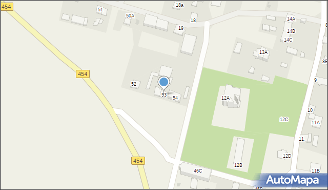 Ziemiełowice, Ziemiełowice, 53, mapa Ziemiełowice