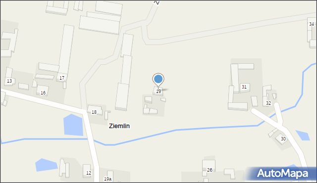 Ziemlin, Ziemlin, 19, mapa Ziemlin