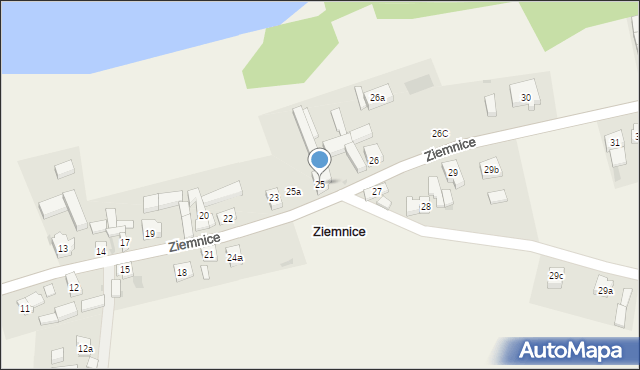 Ziemnice, Ziemnice, 25, mapa Ziemnice