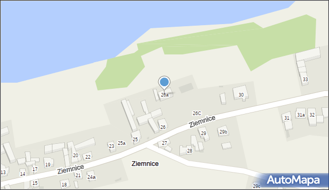 Ziemnice, Ziemnice, 26a, mapa Ziemnice