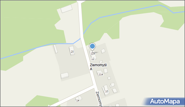 Ziemomyśl A, Ziemomyśl A, 12b, mapa Ziemomyśl A