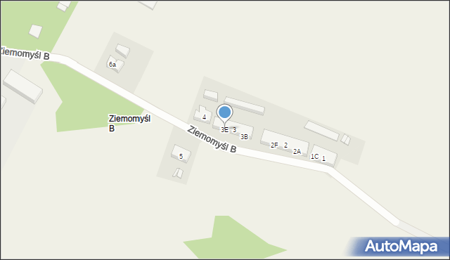 Ziemomyśl B, Ziemomyśl B, 3E, mapa Ziemomyśl B