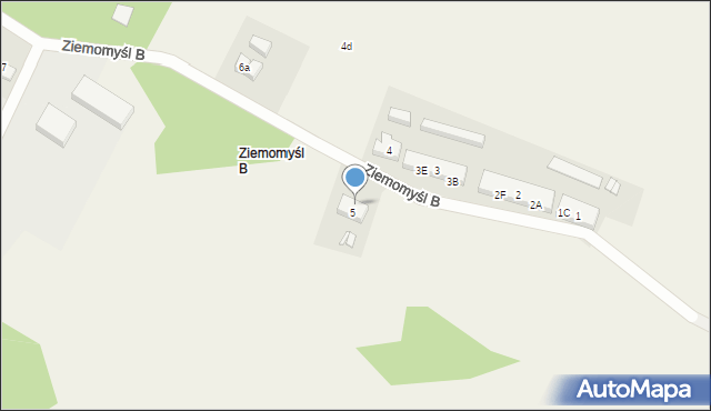 Ziemomyśl B, Ziemomyśl B, 5A, mapa Ziemomyśl B