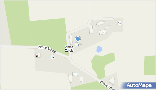 Zimne Zdroje, Zimne Zdroje, 2, mapa Zimne Zdroje