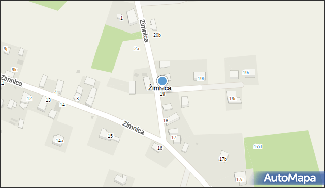 Zimnica, Zimnica, 19, mapa Zimnica