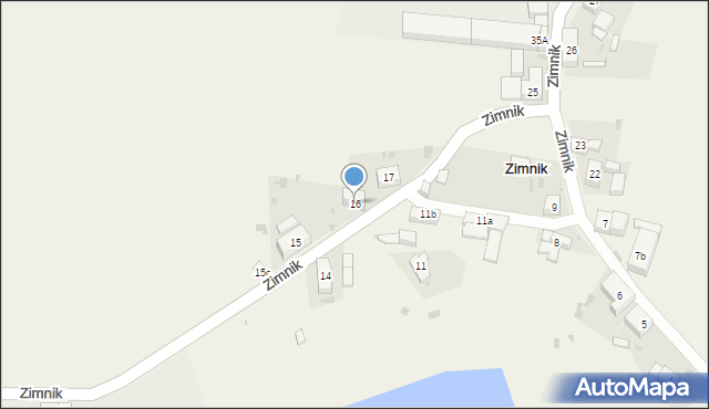 Zimnik, Zimnik, 16, mapa Zimnik