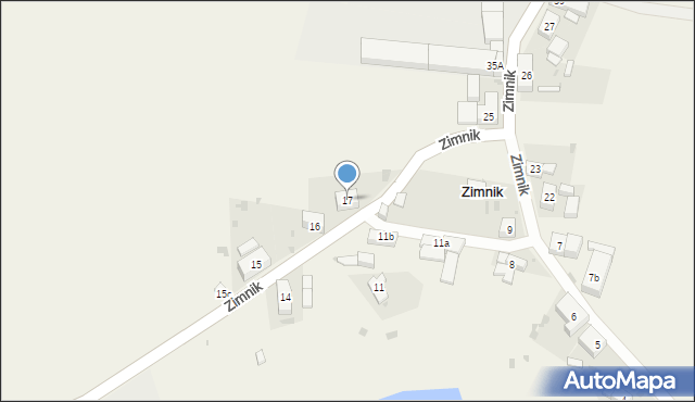 Zimnik, Zimnik, 17, mapa Zimnik