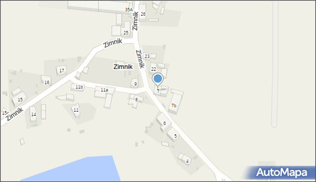 Zimnik, Zimnik, 7, mapa Zimnik