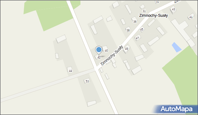 Zimnochy-Susły, Zimnochy-Susły, 42, mapa Zimnochy-Susły